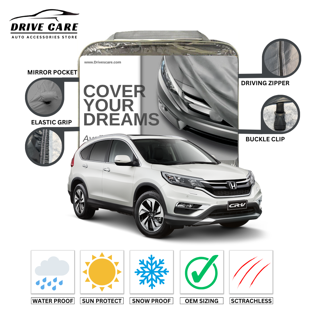 HONDA CR-V CUSTOM-FIT DUAL LAYER PVC WITH COTTON INSIDE CAR COVER 2017-2023