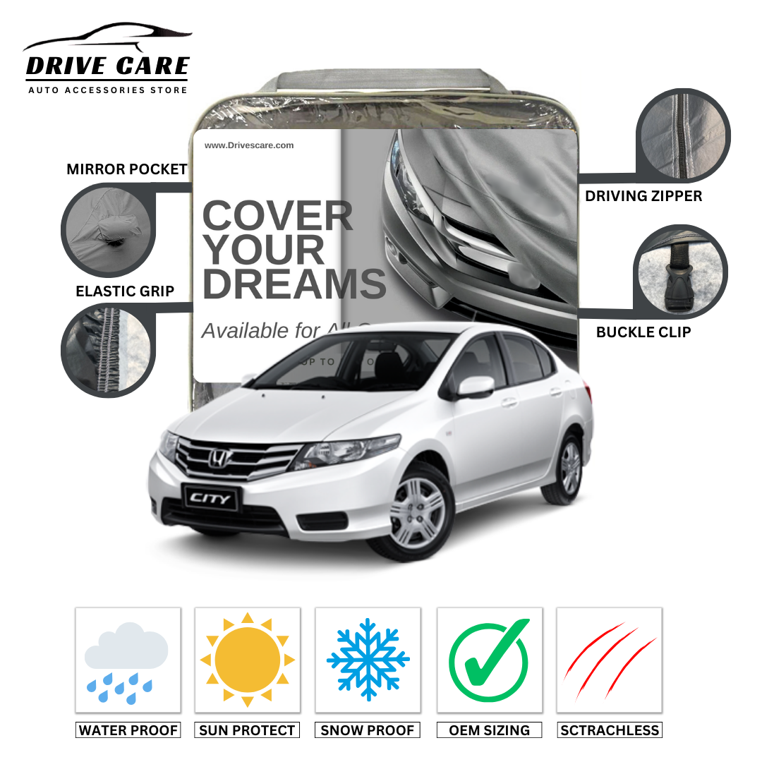 HONDA CITY CUSTOM-FIT DUAL LAYER PVC WITH COTTON INSIDE CAR COVER 2009-2020