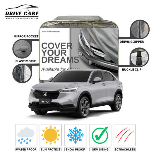 HONDA HR-V CUSTOM-FIT DUAL LAYER PVC WITH COTTON INSIDE CAR COVER 2023-2025